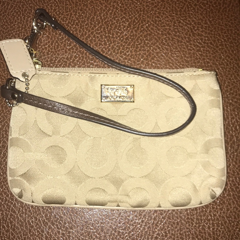Coach wristlet
